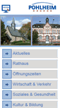 Mobile Screenshot of pohlheim.active-city.net