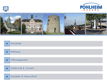 Tablet Screenshot of pohlheim.active-city.net